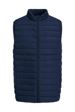 Jack & Jones Chaleco Puffer Navy Clearance