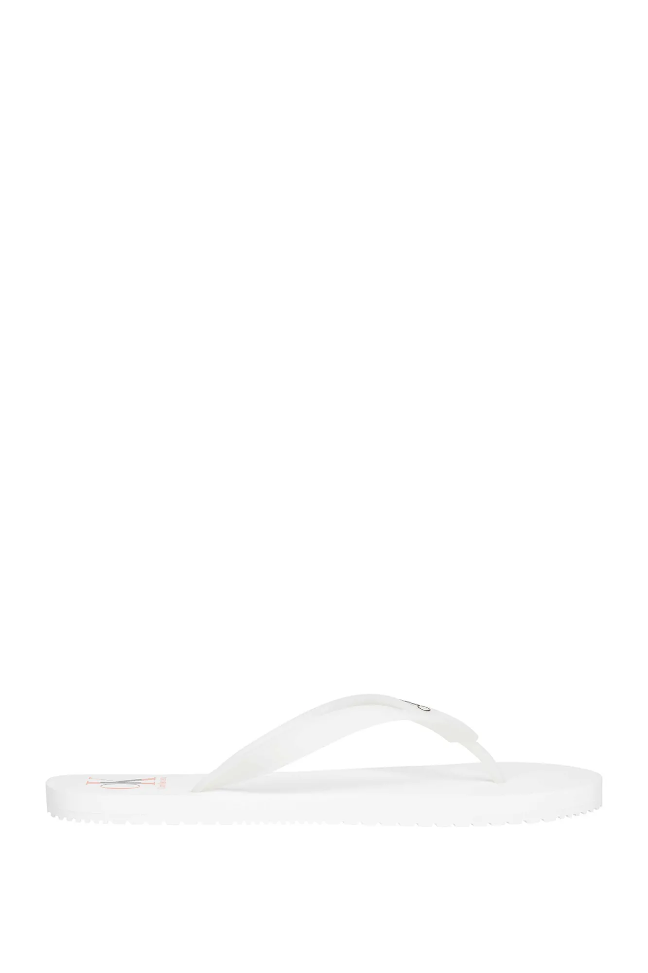 Calvin Klein Chancla Ck Jeans De Hombre Blanco Discount