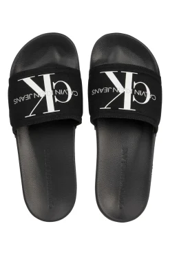 Calvin Klein Chancla De Hombre Negro Best
