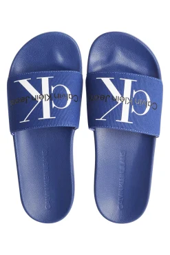 Calvin Klein Chancla De Hombre Azul Oscuro