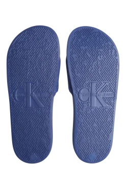 Calvin Klein Chancla De Hombre Azul Oscuro