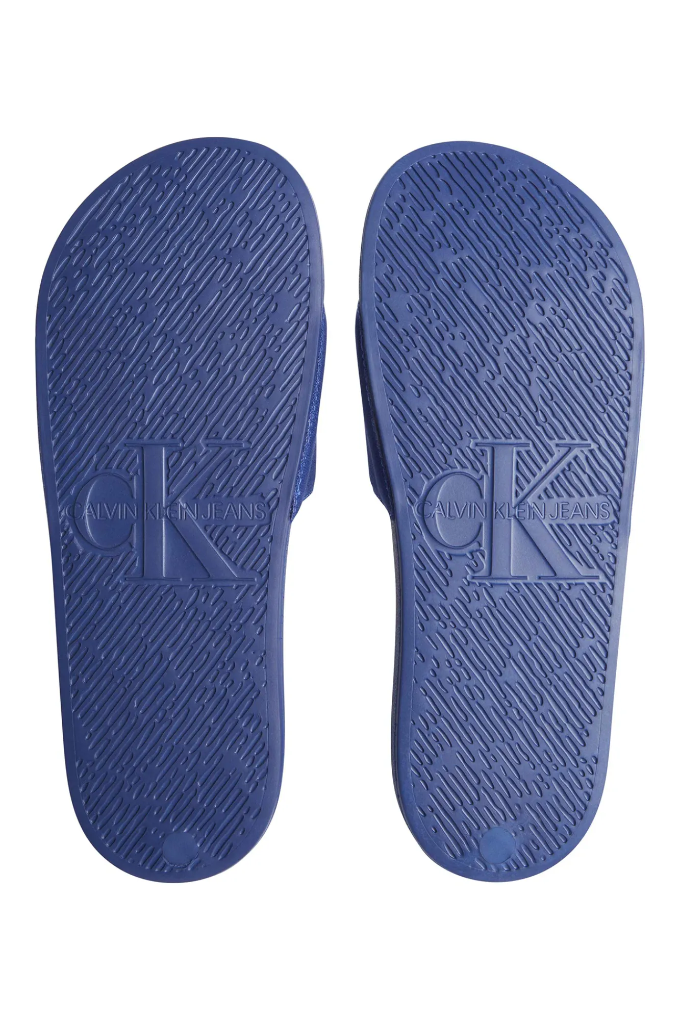 Calvin Klein Chancla De Hombre Azul Oscuro