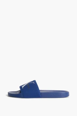 Calvin Klein Chancla De Hombre Azul Oscuro
