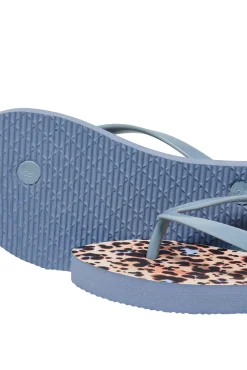 Only Chanclas De Goma Azul Claro New