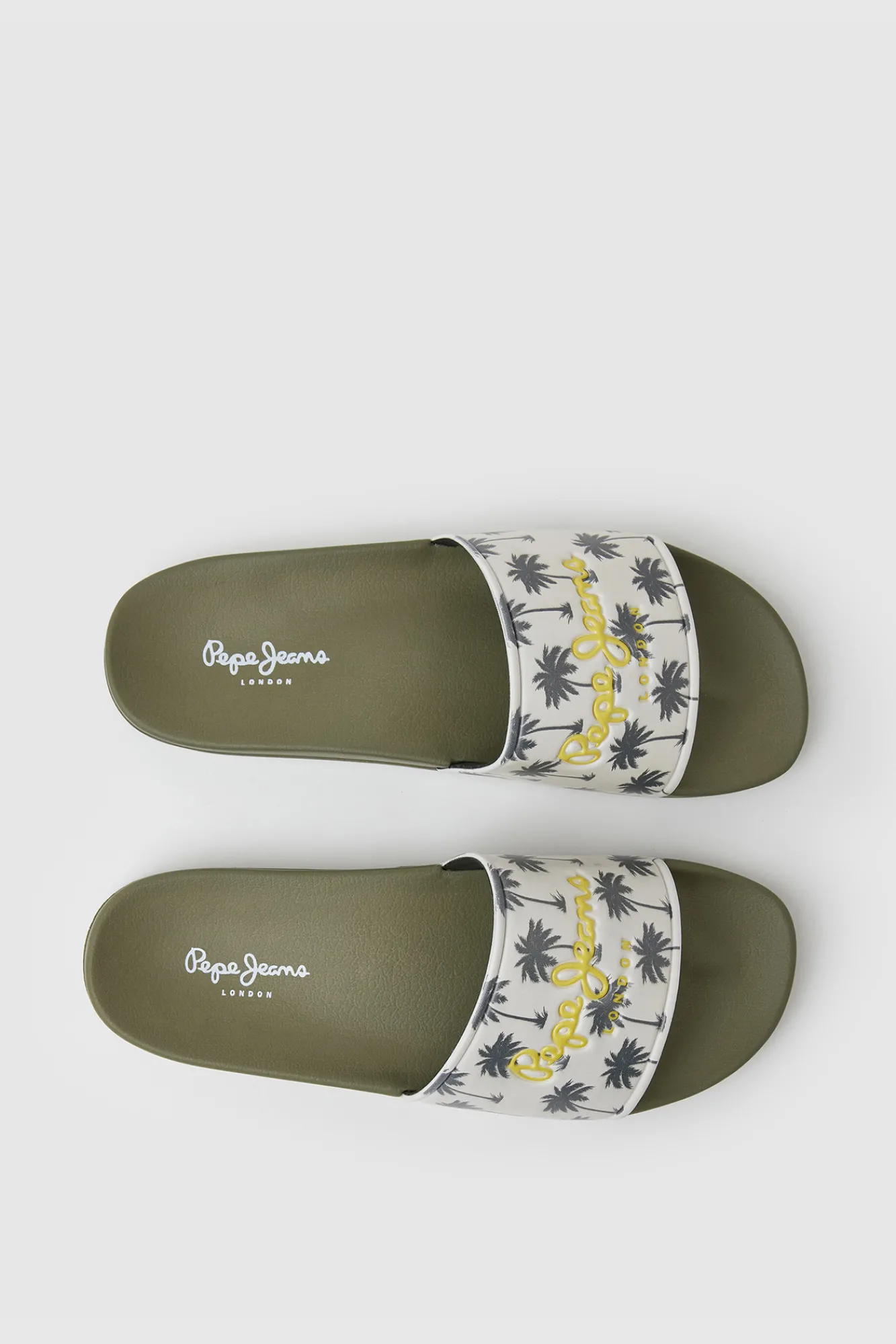 Pepe Jeans Chanclas De Playa Kaki Sale