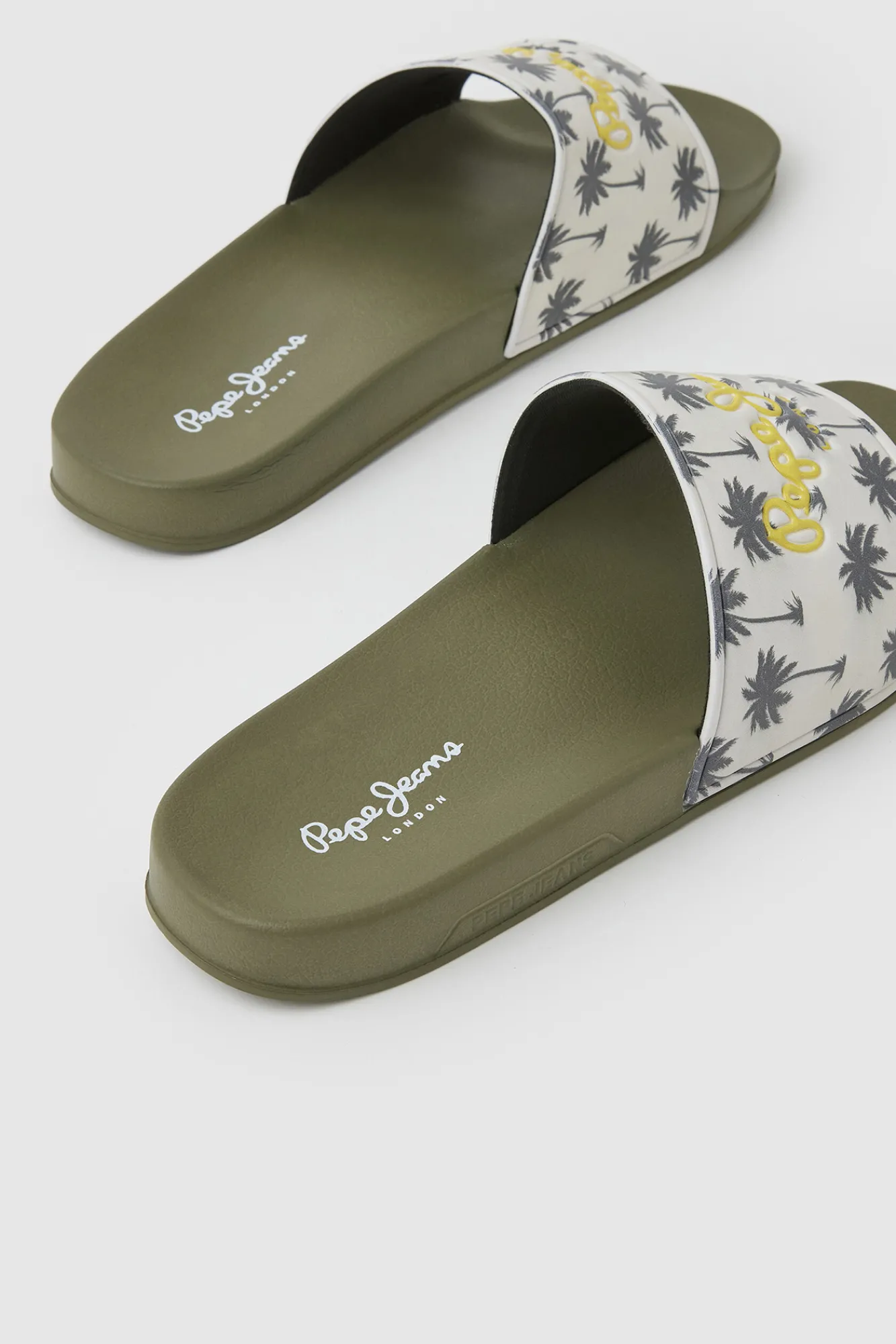 Pepe Jeans Chanclas De Playa Kaki Sale