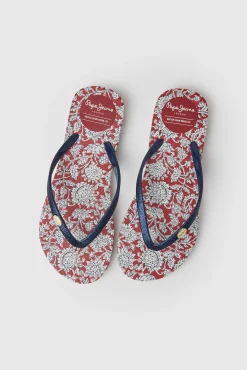 Pepe Jeans Chanclas De Playa Rojo Outlet