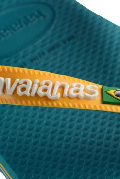 Havaianas Chanclas Hav. Brasil Logo Turquesa Best