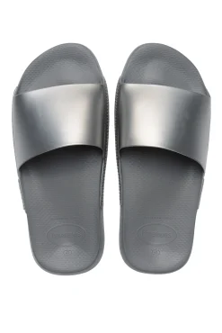 Havaianas Chanclas Hav. Slide Classic Metallic Gris Best