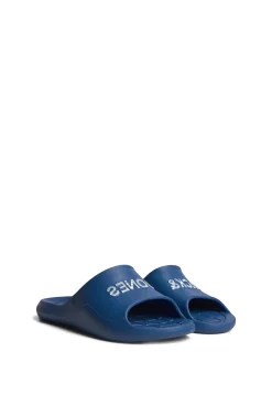 Jack & Jones Chanclas Logo Azul Medio Best