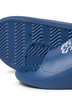 Jack & Jones Chanclas Logo Azul Medio Best