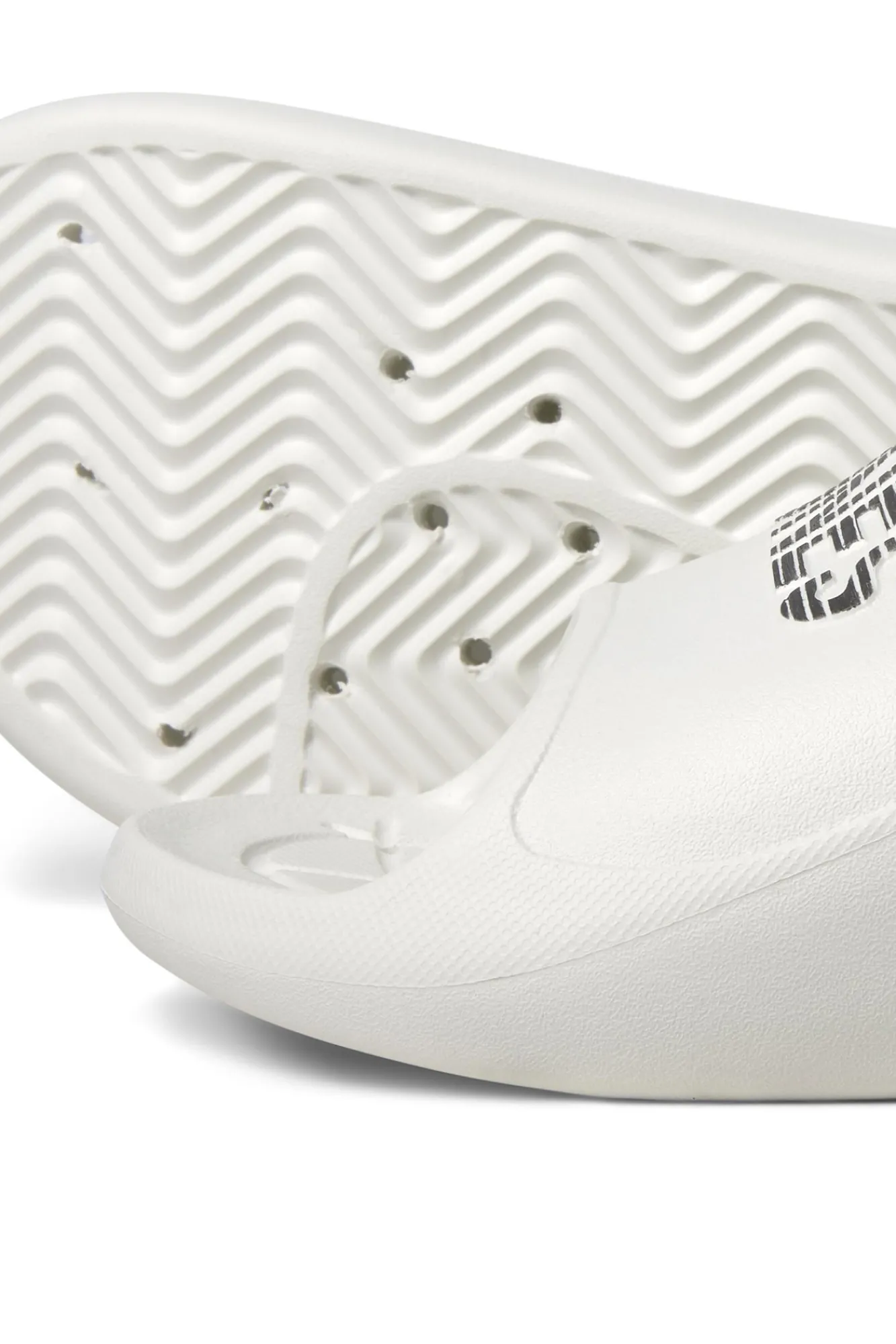 Jack & Jones Chanclas Logo Blanco Sale