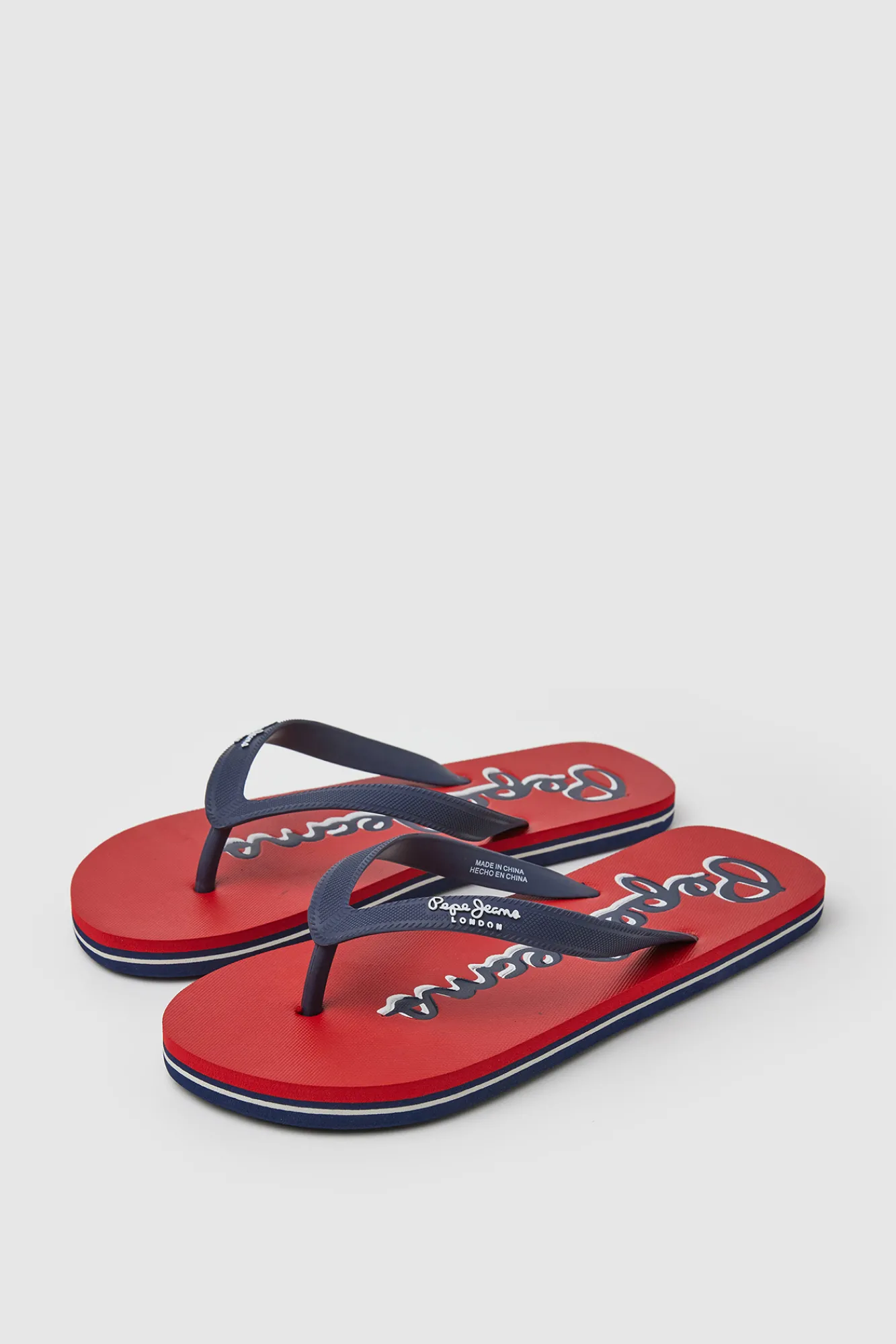 Pepe Jeans Chanclas Playa Bay Beach Logo Rojo Best