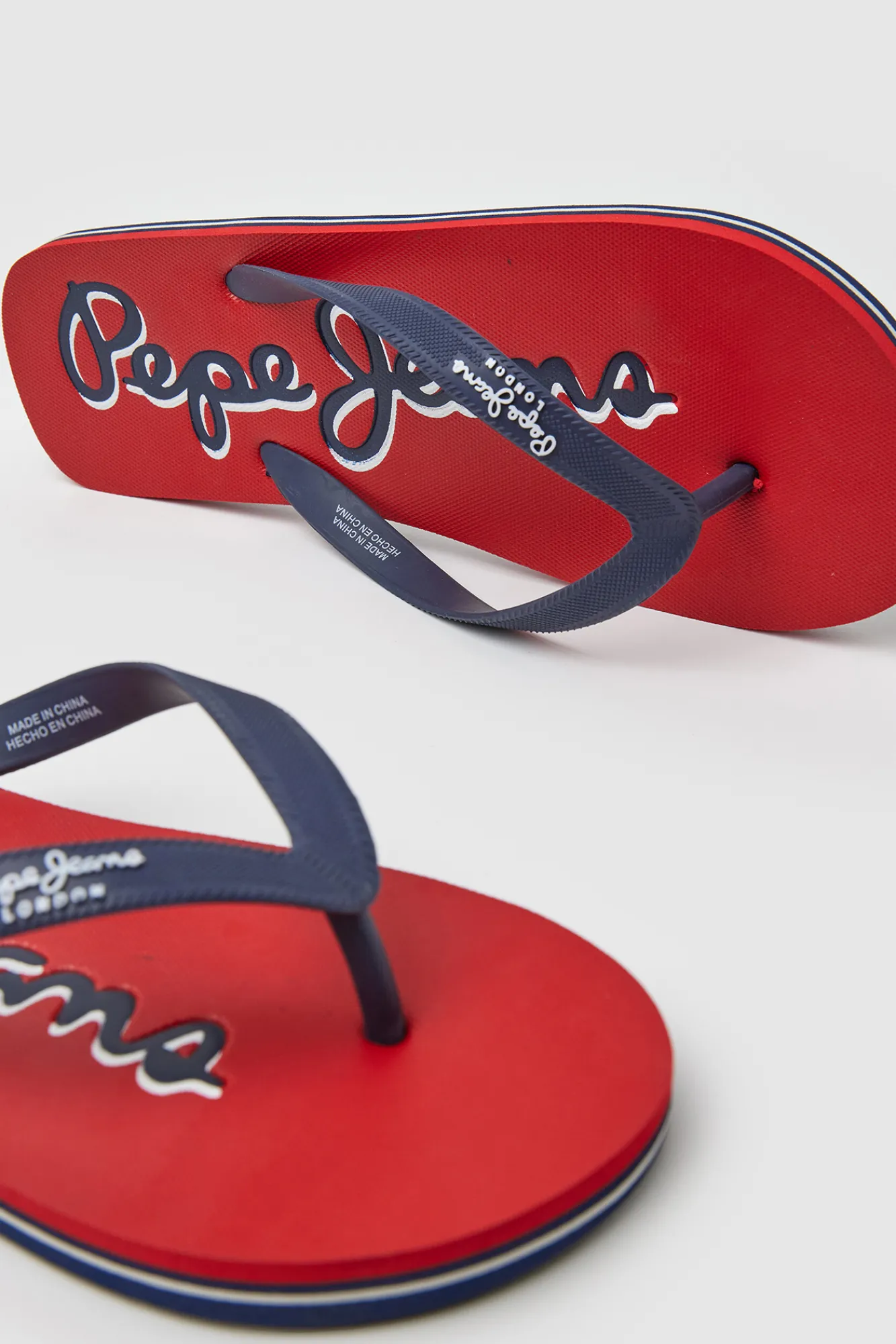 Pepe Jeans Chanclas Playa Bay Beach Logo Rojo Best