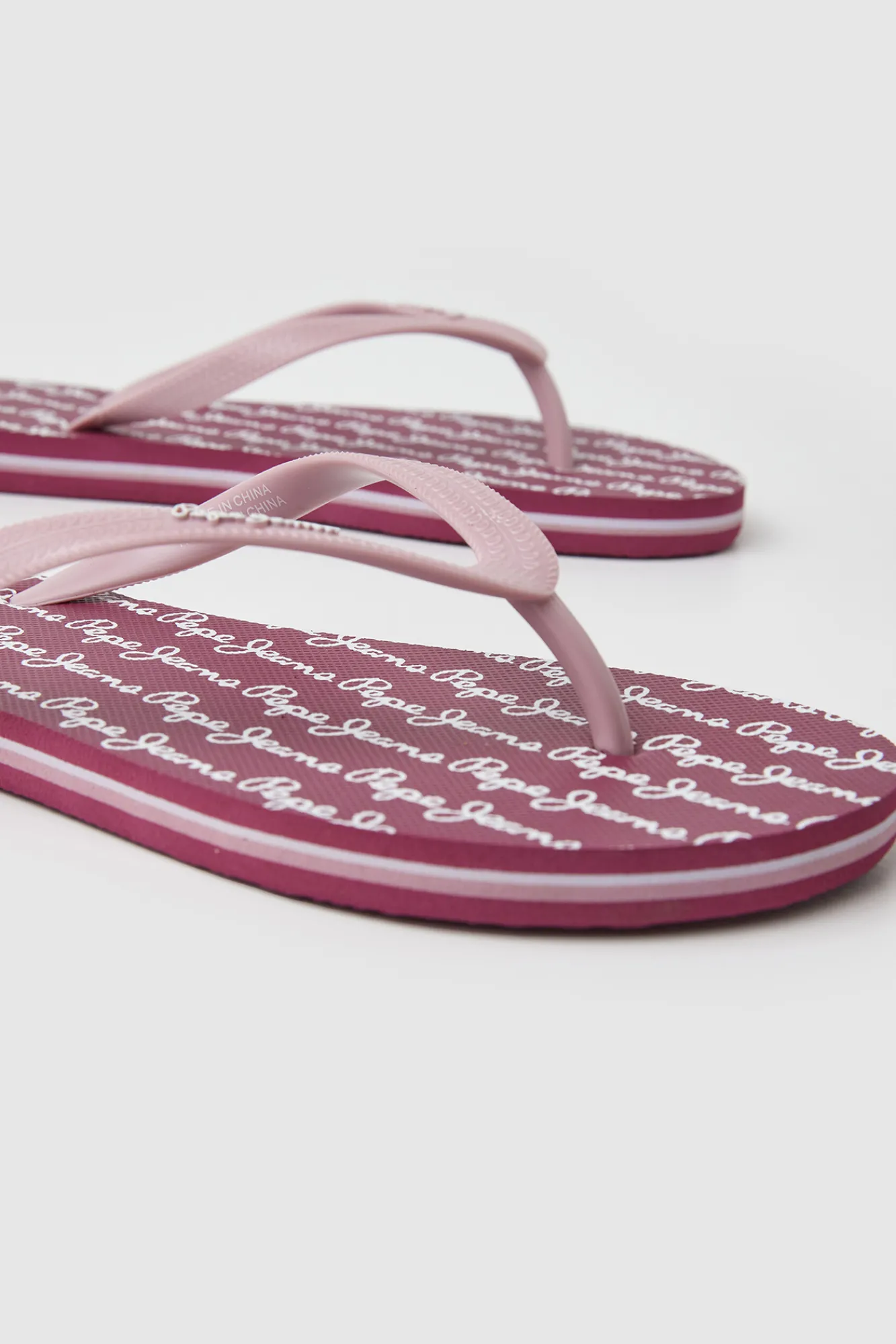 Pepe Jeans Chanclas Playa Rake Play Vino Outlet