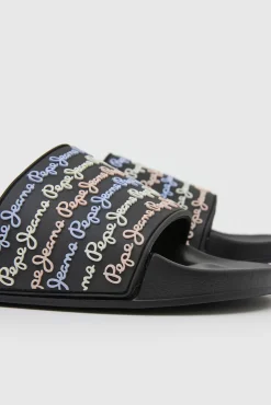 Pepe Jeans Chanclas Playa Slider Set Negro Sale