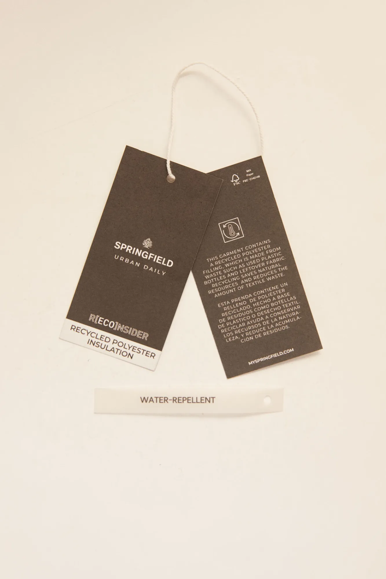 * Chaqueta Acolchada Poliester Reciclado Arena New