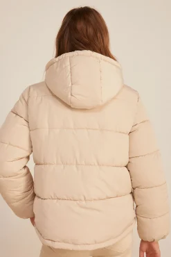 * Chaqueta Acolchada Poliester Reciclado Arena New
