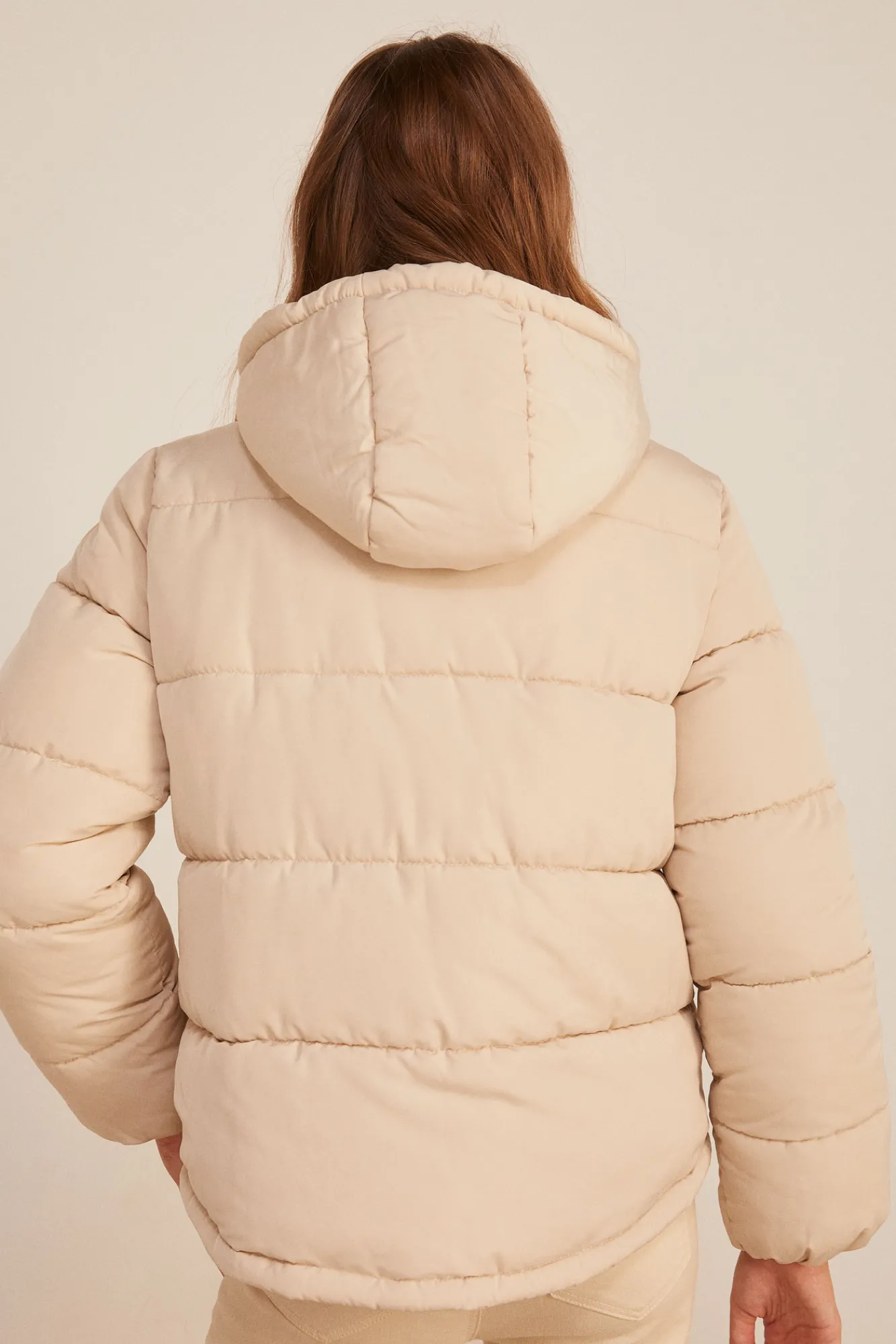 * Chaqueta Acolchada Poliester Reciclado Arena New