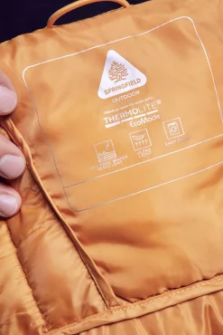 * Chaqueta Acolchada Termica Amarillo Best