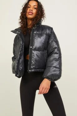 Jack & Jones Chaqueta Acolchada Tipo Puffer Negro Online