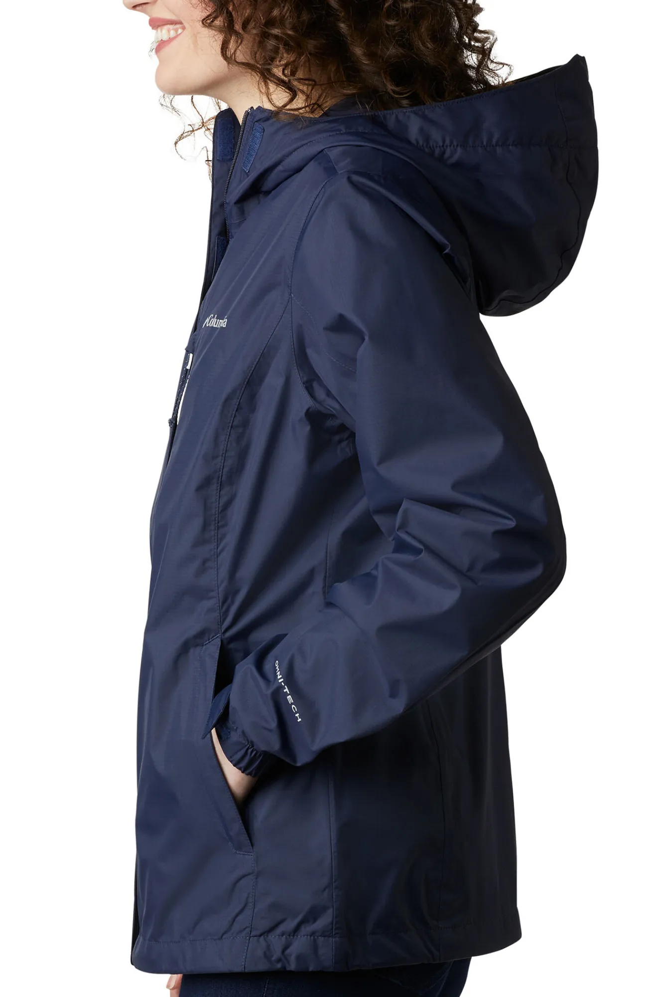 Columbia Chaqueta Para Mujer Pouring Adventure™ Azul Oscuro Sale