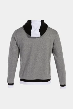 Joma Chaqueta Con Capucha Confort Gris Melange Negro Gris Claro Clearance