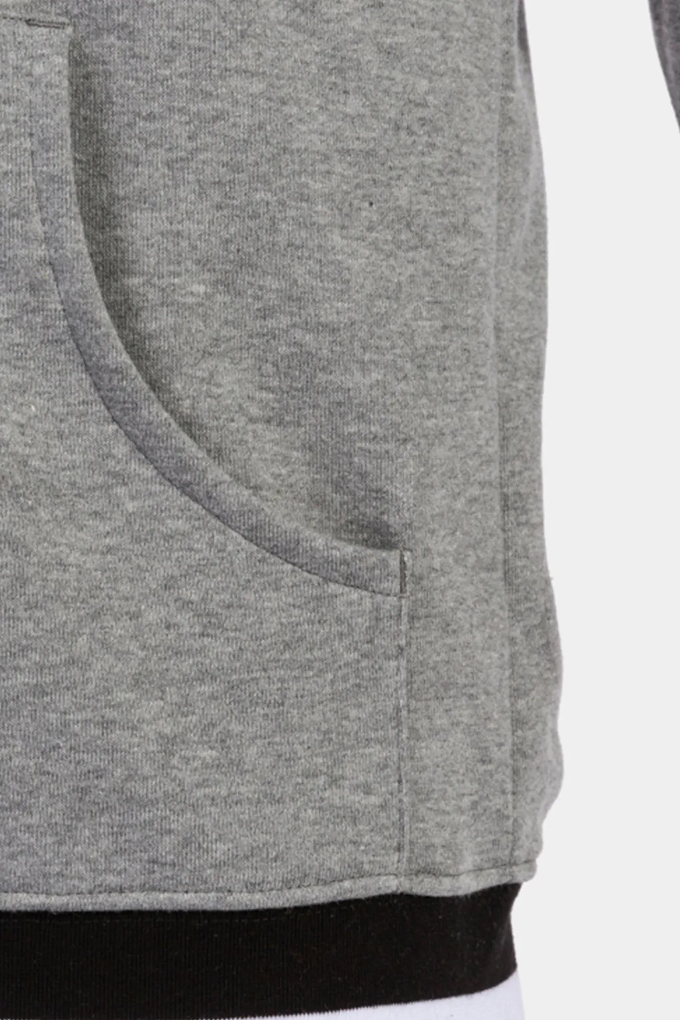 Joma Chaqueta Con Capucha Confort Gris Melange Negro Gris Claro Clearance