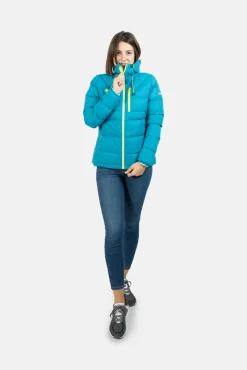 Izas Chaqueta Con Relleno De Fibra Nilo Azul Medio Hot