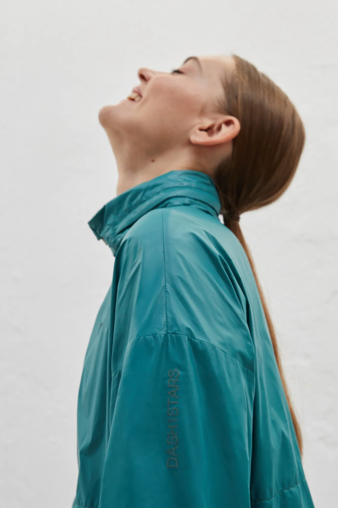 Dash and Stars Chaqueta Impermeable Verde Outlet