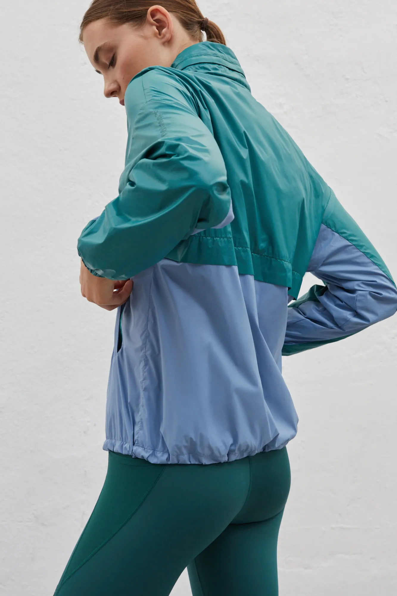 Dash and Stars Chaqueta Impermeable Verde Outlet