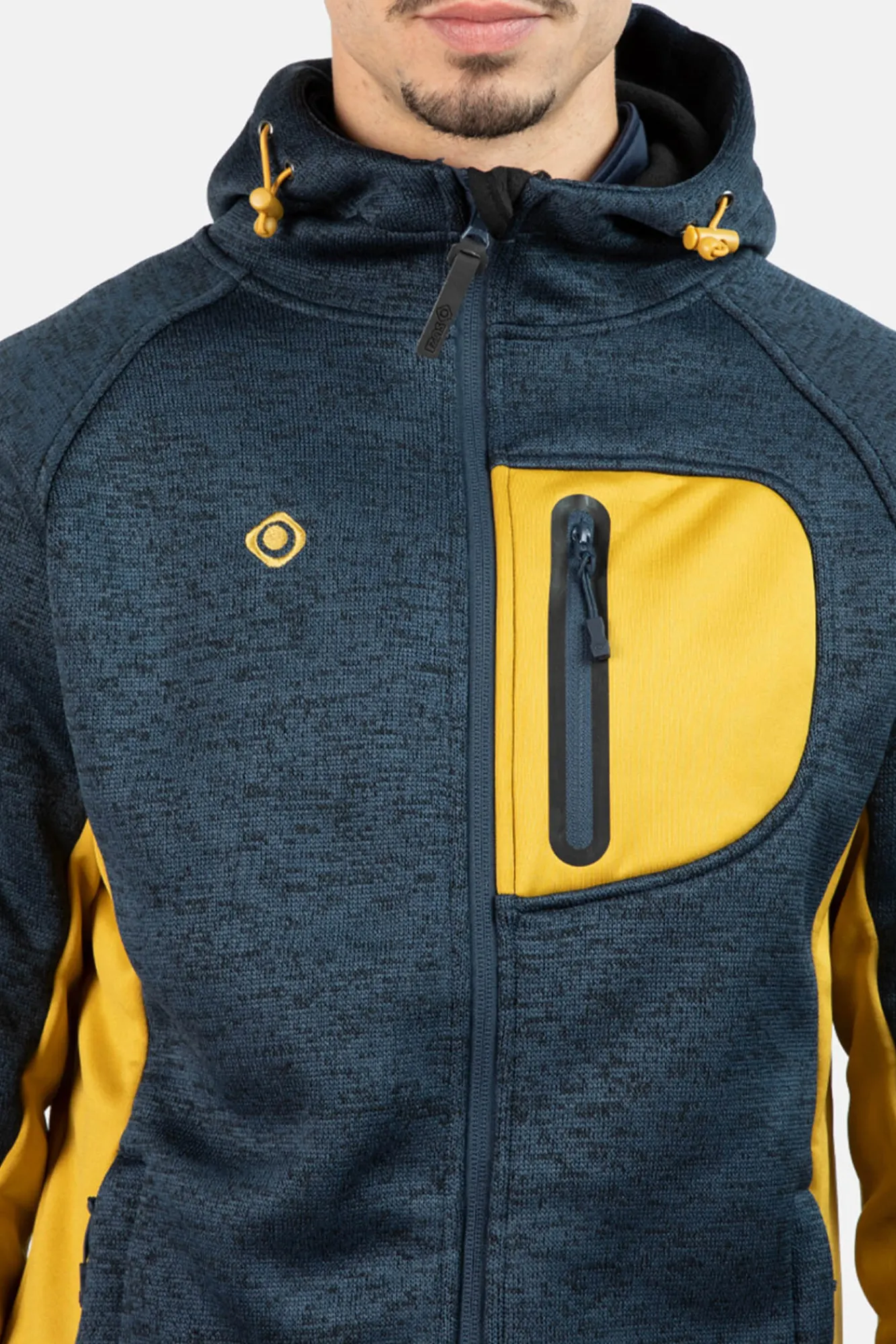 Izas Chaqueta Polar De Punto Equus Navy
