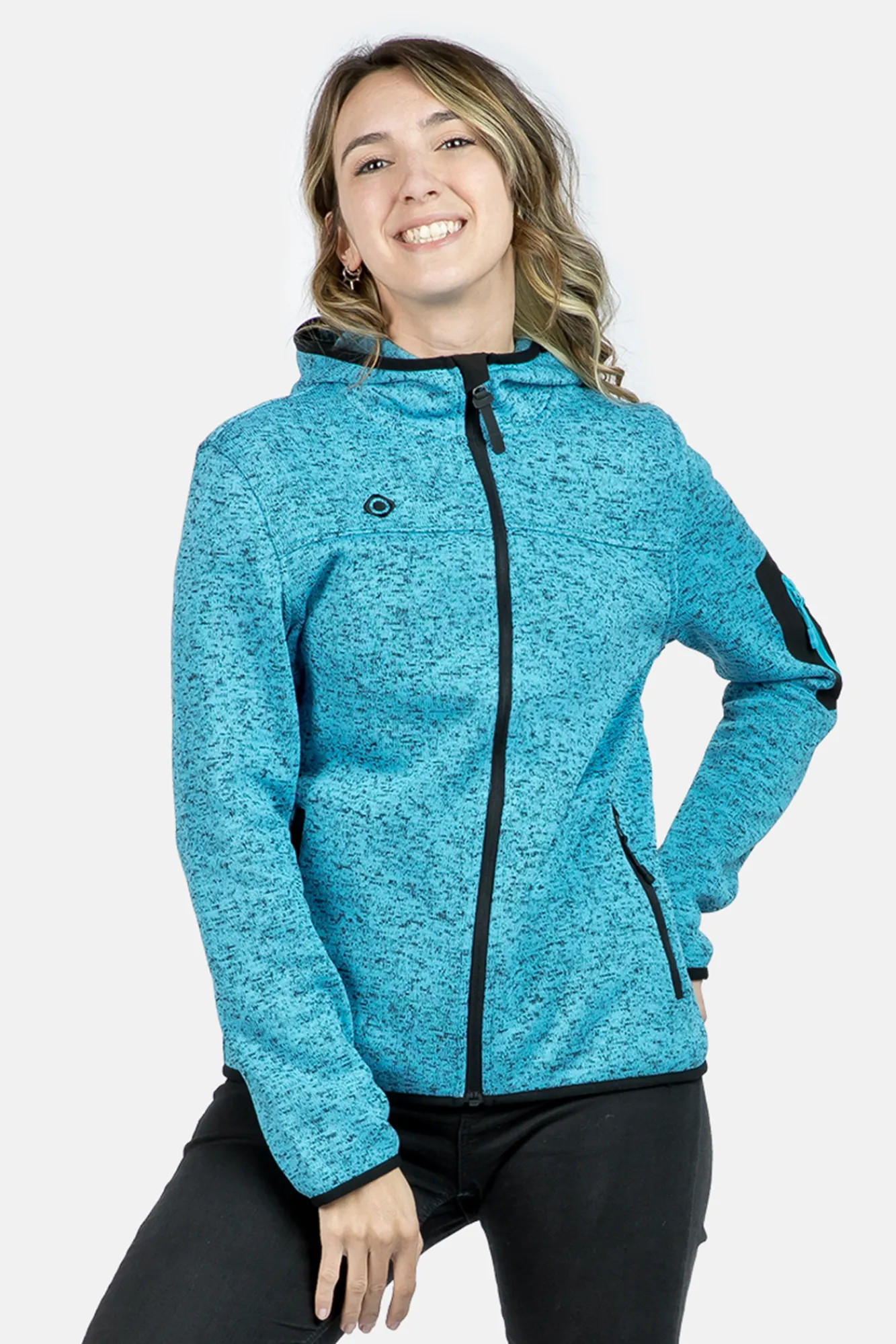Izas Chaqueta Polar Helsinki Turquesa Hot