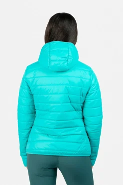 Izas Chaqueta Rellena De Fibra Gabes Turquesa Sale