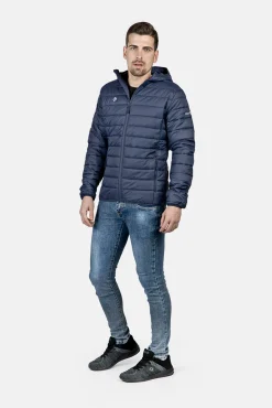 Izas Chaqueta Rellena De Fibra Gabes Navy New