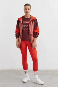 Dash and Stars Chaqueta Tecnica Granate Estampado Discount