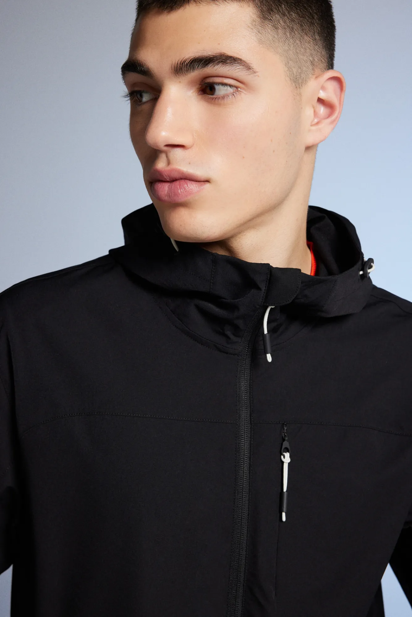 * Chaqueta Tecnica Ligera Negro New