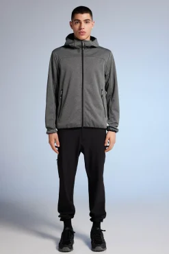 * Chaqueta Tecnica Softshell Gris Medio Hot