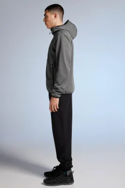 * Chaqueta Tecnica Softshell Gris Medio Hot