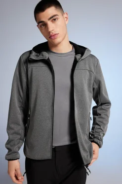 * Chaqueta Tecnica Softshell Gris Medio Hot