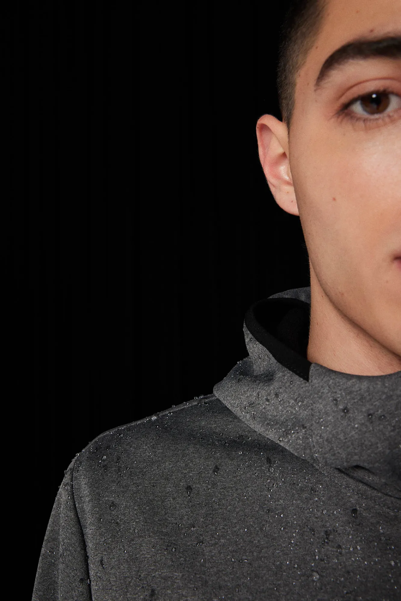 * Chaqueta Tecnica Softshell Gris Medio Hot