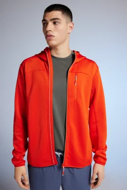 * Chaqueta Tejido Doble Naranja New