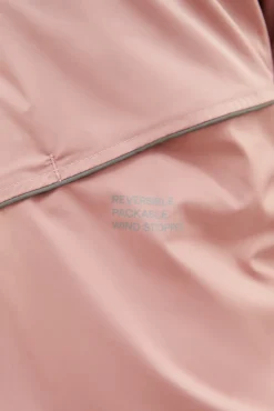 Dash and Stars Chaqueta Water Repellent Reversible Rosa Estampado Hot