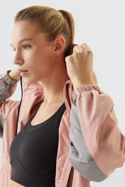 Dash and Stars Chaqueta Water-Repellent Rosa Clearance