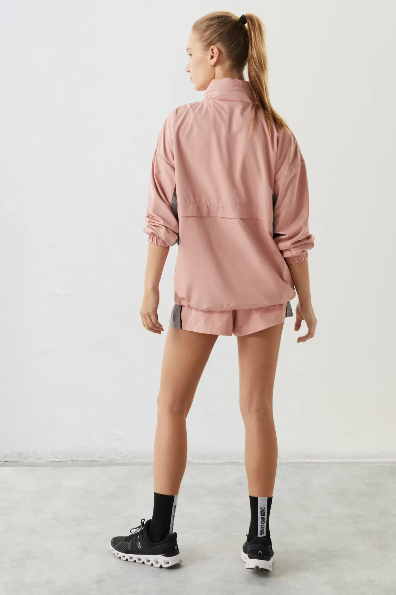 Dash and Stars Chaqueta Water-Repellent Rosa Clearance
