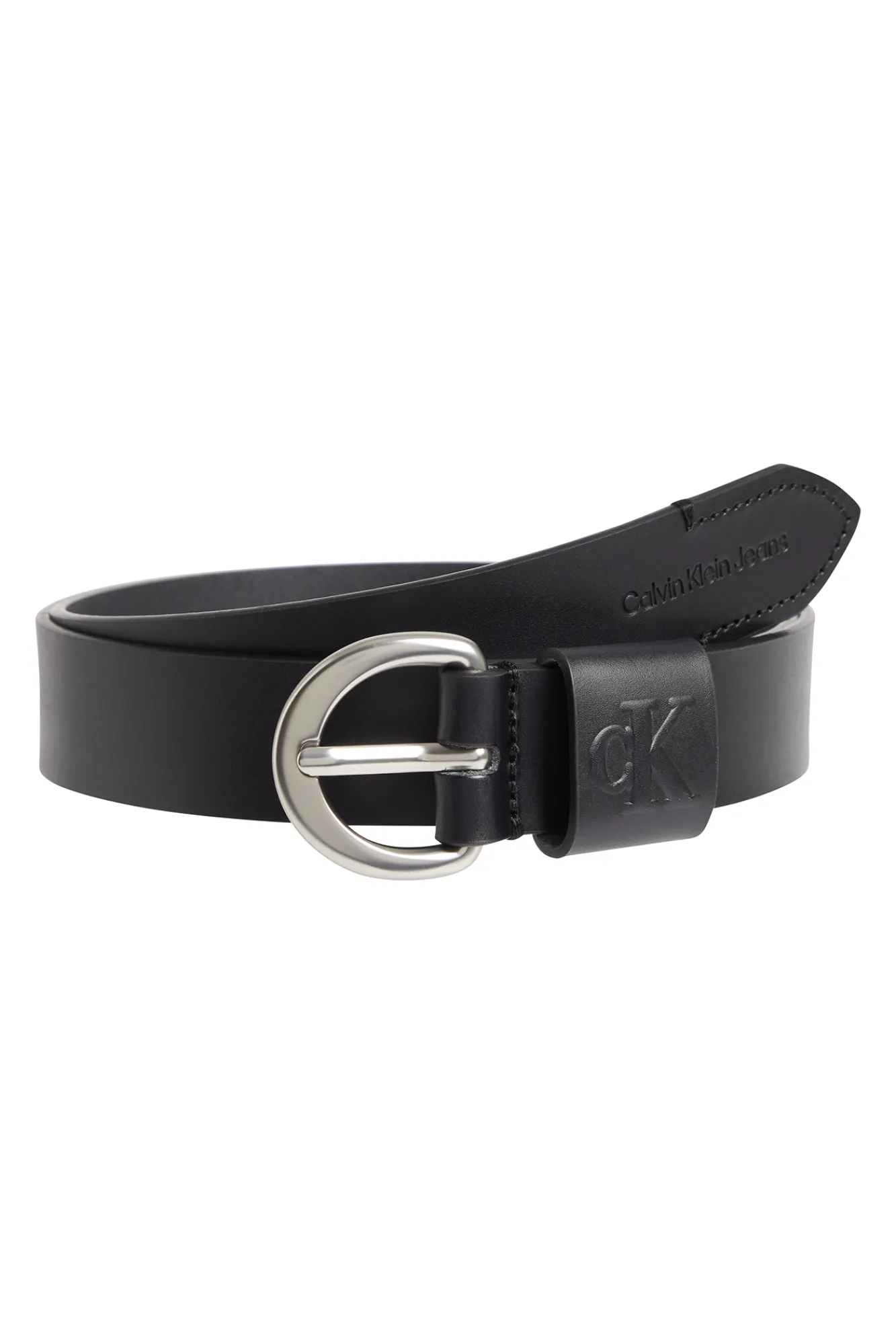 Calvin Klein Cinturon Ck Mujer Color Negro