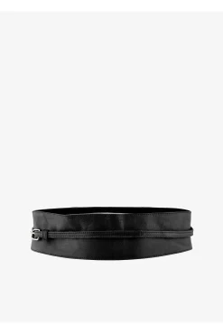 Pieces Cinturon De Piel Negro Hot
