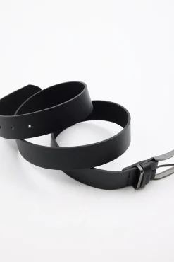 Inside Cinturon Hombre Polipiel Negro