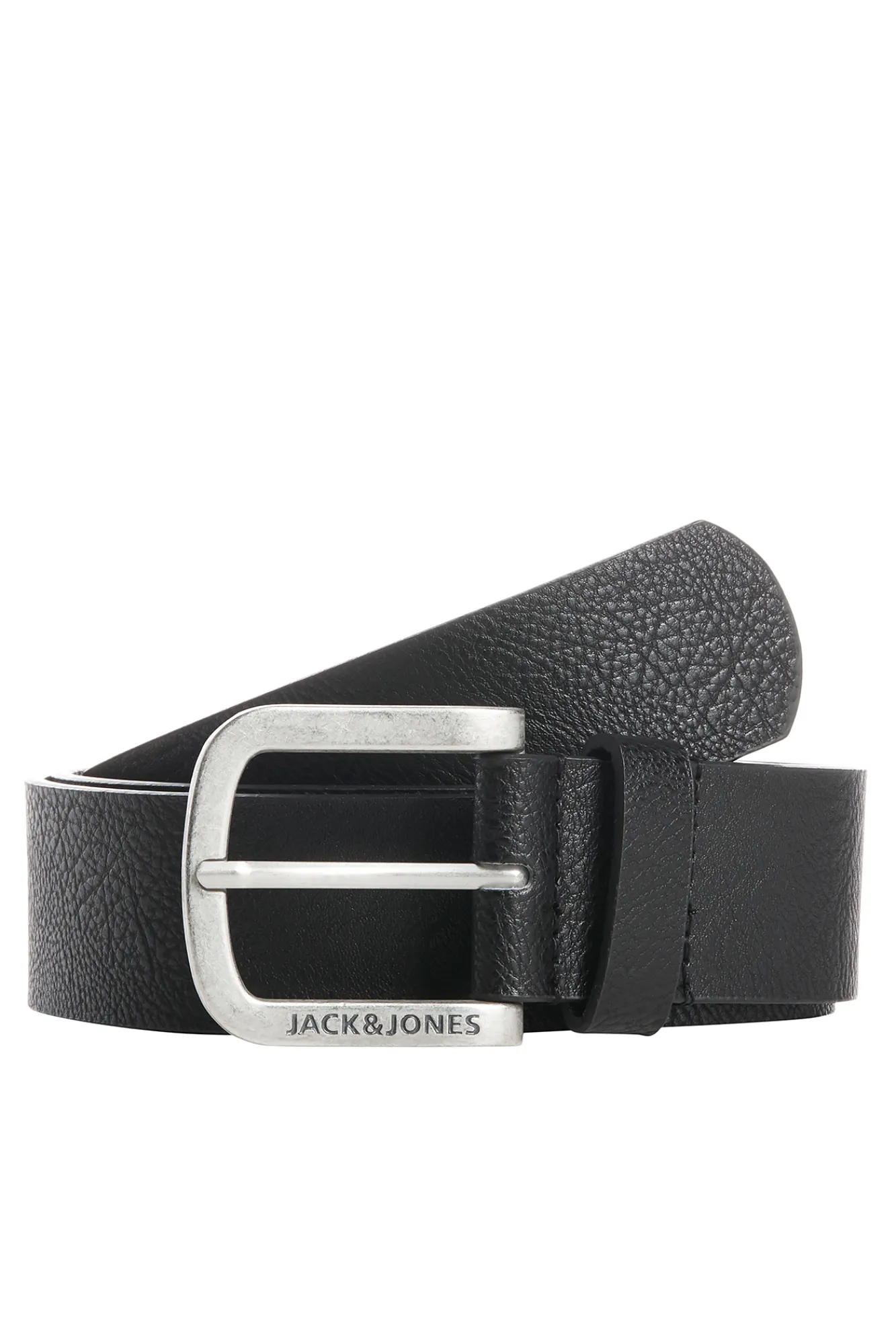 Jack & Jones Cinturon Liso Negro