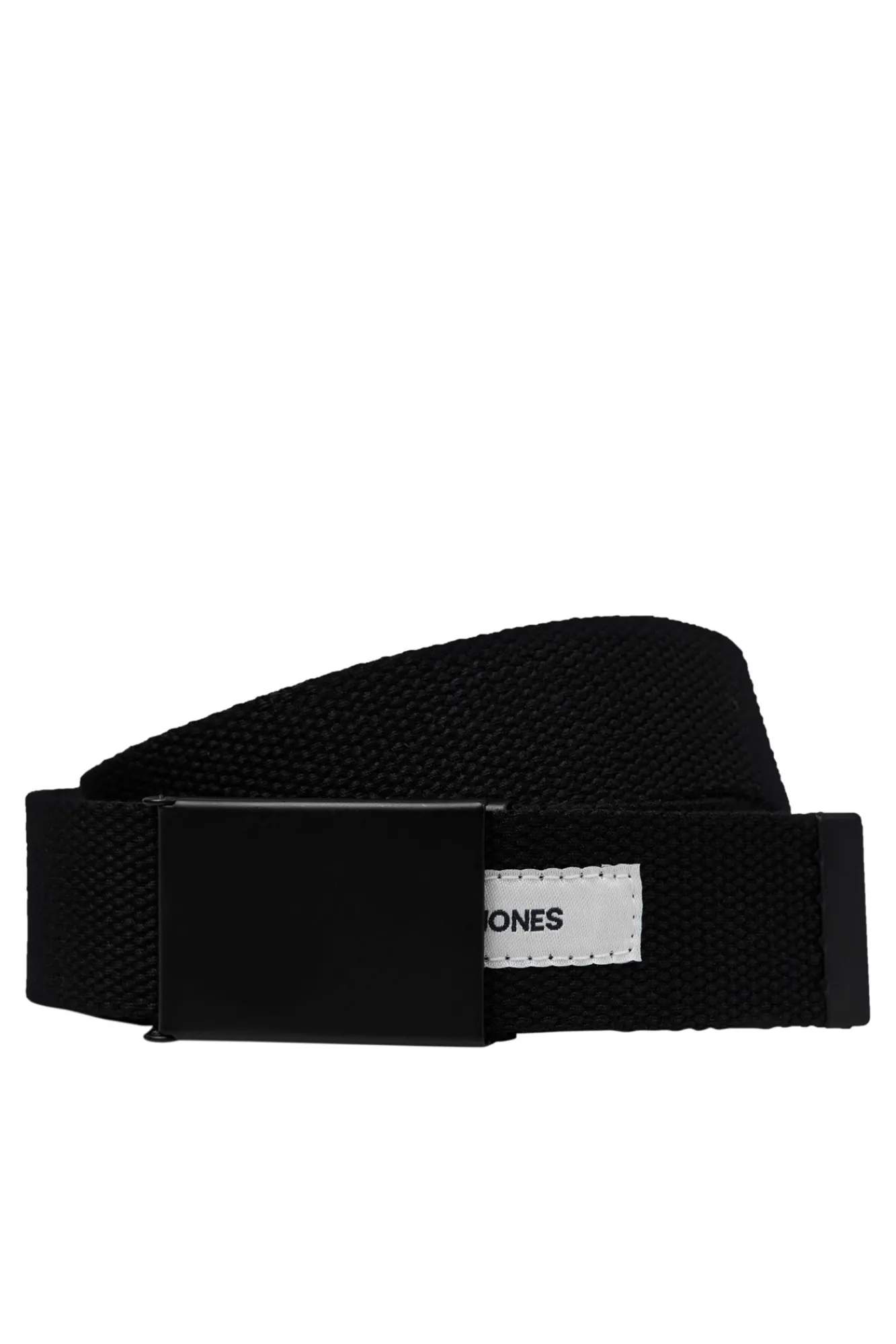 Jack & Jones Cinturon Lona Negro Discount